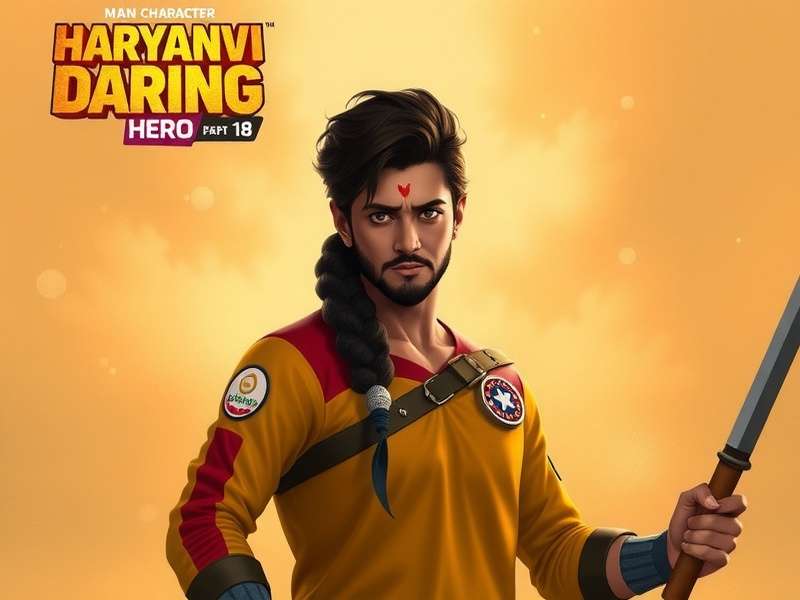 The fearless protagonist of Haryanvi Daring Hero 18 Haryanvi Daring Hero 18 Main Character